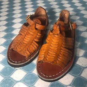 Handmade Leather Unisex Huarache/sandals made in Mexico